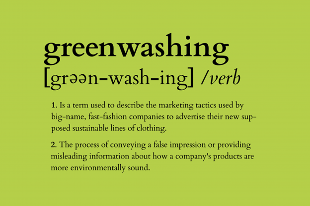 Greenwashing Definition