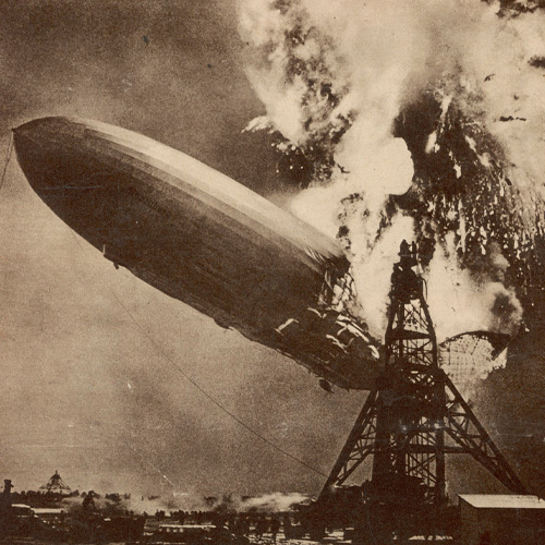 Hydrogen Airship Explosion - Hindenburg Zeppelin