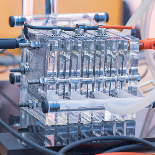 hydrogen fuel cell lab setup square