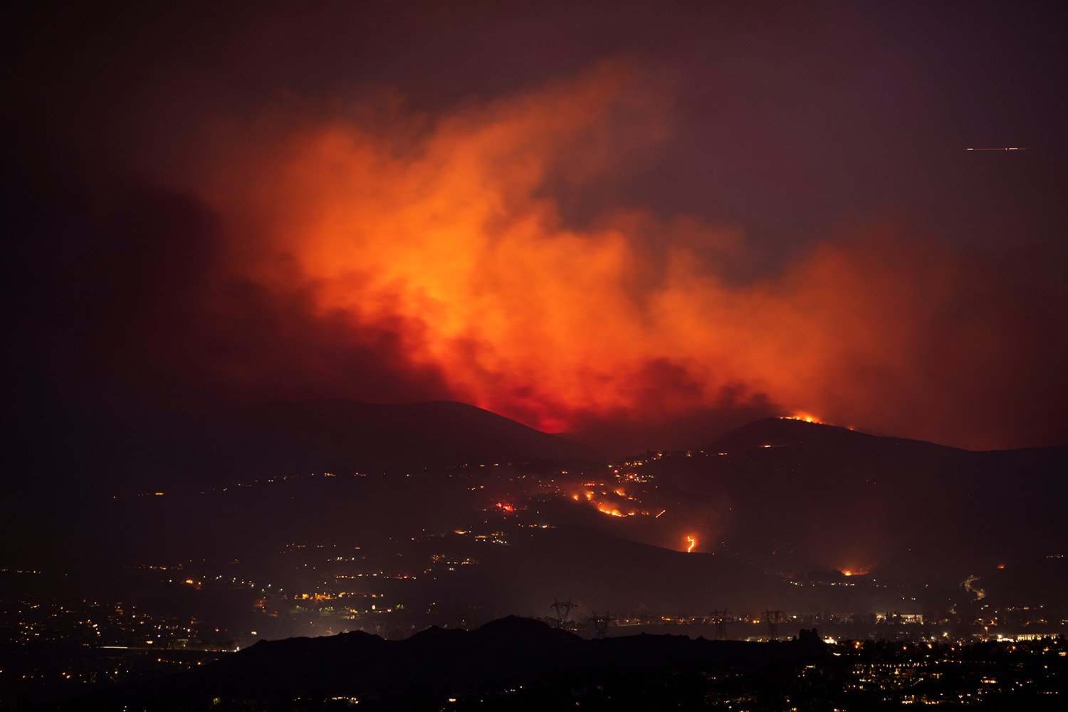 los angeles wild fire